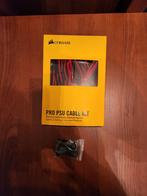 Kit pro de câbles CORSAIR Premium+ un câble SATA en plus (3), Comme neuf, Enlèvement ou Envoi