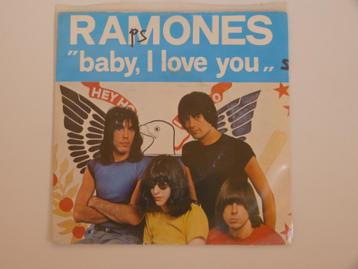 Ramones ‎ Baby I Love You 7" 1980