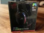 ASUS ROG Fusion II 500 RGB-gamingheadset, Computers en Software, Ophalen of Verzenden, Volumeregelaar, Nieuw, Bedraad