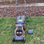 GRASMACHINE EN GRASTRIMMER WORX, Tuin en Terras, Grasmaaiers, Ophalen, Zo goed als nieuw, Opvangzak, Accu-grasmaaier