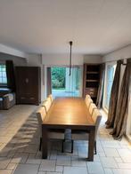 Modern landelijke eetkamer set te koop, Huis en Inrichting, Ophalen, Zo goed als nieuw, Modern landelijk, 6 tot 8 stoelen
