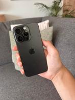 iPhone 15 Pro Zwart Titanium (128GB), Ophalen, 128 GB, Zwart, Zo goed als nieuw