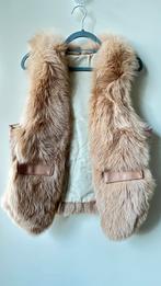 Echt vossenbont vest 100%, Kleding | Dames, Ophalen of Verzenden, Nieuw, Maat 36 (S), Beige