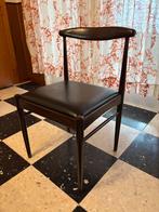 6 vintage stoelen, Huis en Inrichting, Stoelen, Gebruikt, Bruin, Vijf, Zes of meer stoelen, Ophalen