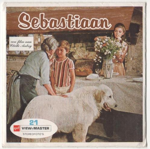 View-master Sebastaan bij de mannen B 452 NL, Antiek en Kunst, Antiek | Speelgoed, Ophalen of Verzenden