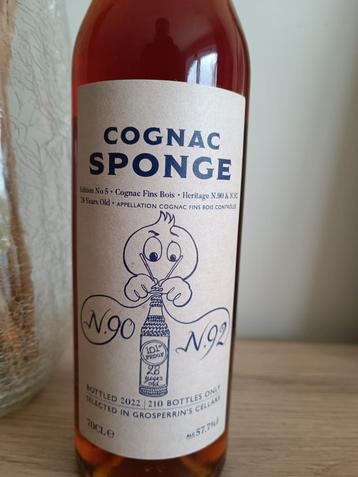 Cognac fins bois Sponge édition no.5  57.7%vol