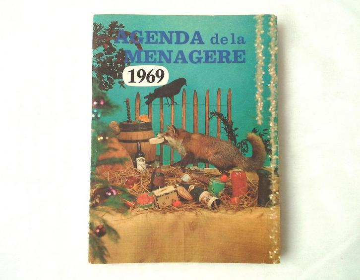 Agenda de la ménagère vintage 1969 vierge, Antiek en Kunst, Antiek | Overige Antiek, Ophalen of Verzenden