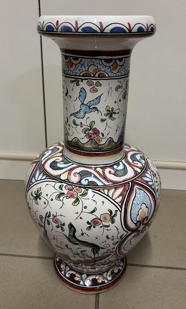 Heel Mooie Vaas - Portugees - Berardos - 38cm, Antiek en Kunst, Antiek | Vazen, Ophalen of Verzenden