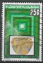 Tunesie 1986 - Yvert 1067 - Versierd aardewerk (ST), Verzenden, Tunesië, Gestempeld