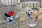 Waterglas glas Mickey en Minnie and friends, Disney, pr/glas, Huis en Inrichting, Keuken | Servies, Ophalen of Verzenden, Zo goed als nieuw