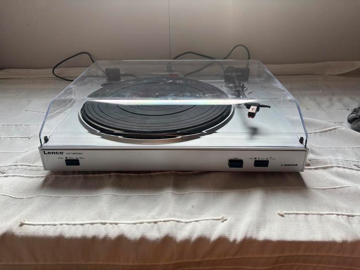Lenco L3866USB, Audio, Tv en Foto, Platenspelers, Zo goed als nieuw, Platenspeler, USB-aansluiting, Ophalen