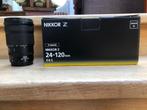 Nikon Z 24-120 mm F/4 - S line, TV, Hi-fi & Vidéo, Comme neuf, Enlèvement, Lentille standard, Zoom