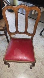 Stoelen, Huis en Inrichting, Stoelen, Gebruikt, Bruin, Vijf, Zes of meer stoelen, Louis XV