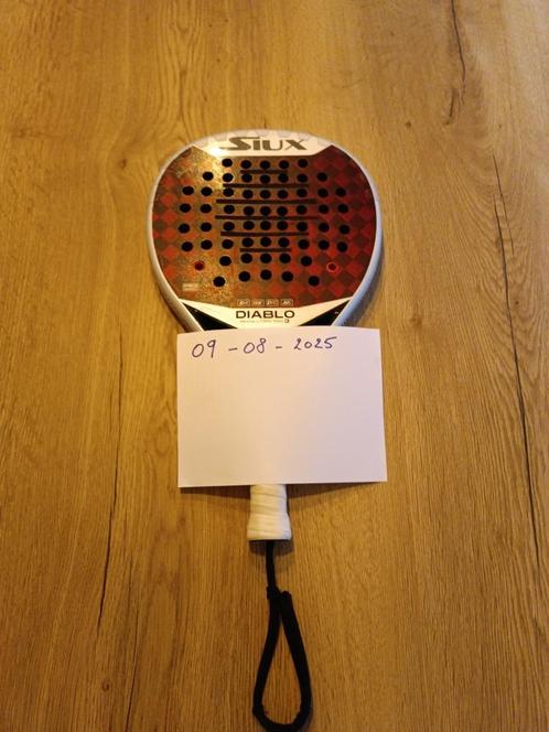 Siux Diablo Revolution Pro, Sport en Fitness, Padel, Zo goed als nieuw, Padelracket, Ophalen