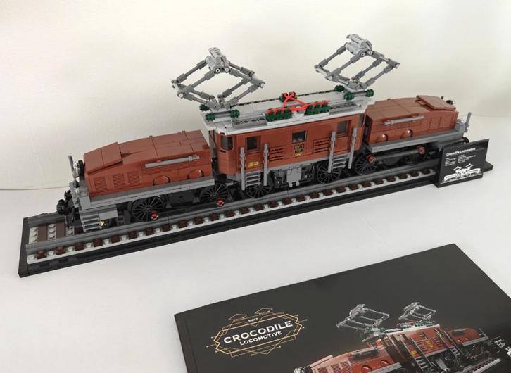 Lego 10277 Krokodil / Crocodile Locomotive set compleet, Enfants & Bébés, Jouets | Duplo & Lego, Comme neuf, Lego, Ensemble complet