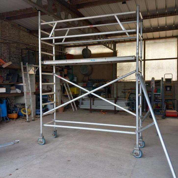Echafaudage aluminium, Bricolage & Construction, Échafaudages, Échafaudage de façade, Enlèvement
