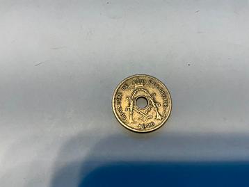 Zoldervondst van een  Belgische 5 centimes-munt 1926 beschikbaar voor biedingen