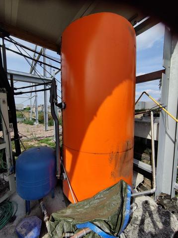 warm water opslag tank industrieel 