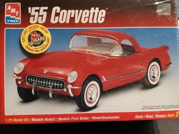 AMT 6210): Chevrolet Corvette uit 1955 om 1:25 beschikbaar voor biedingen