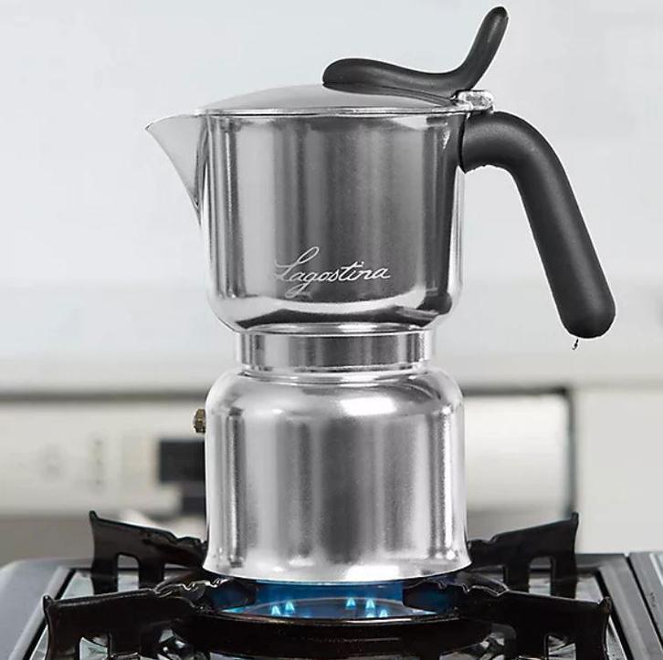 Nieuw Lagostina Vesuvia espressomachine ( 6 kopjes ), Elektronische apparatuur, Koffiezetapparaten, Nieuw, Gemalen koffie, Espresso apparaat