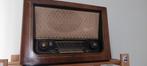 Lampenradio Telefunken in werking, Ophalen