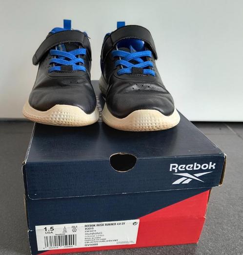 Zwart-blauwe loopschoenen Reebok, maat 32, Kinderen en Baby's, Kinderkleding | Schoenen en Sokken, Gebruikt, Schoenen, Jongen of Meisje