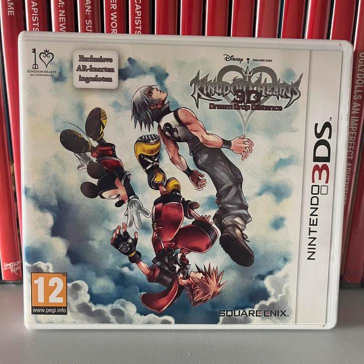 Kingdom Hearts 3D: Dream Drop Distance (3DS), Games en Spelcomputers, Games | Nintendo 2DS en 3DS, Zo goed als nieuw, Vechten