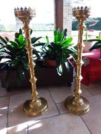 Kandelaars, Antiek en Kunst, Ophalen, Koper of Brons