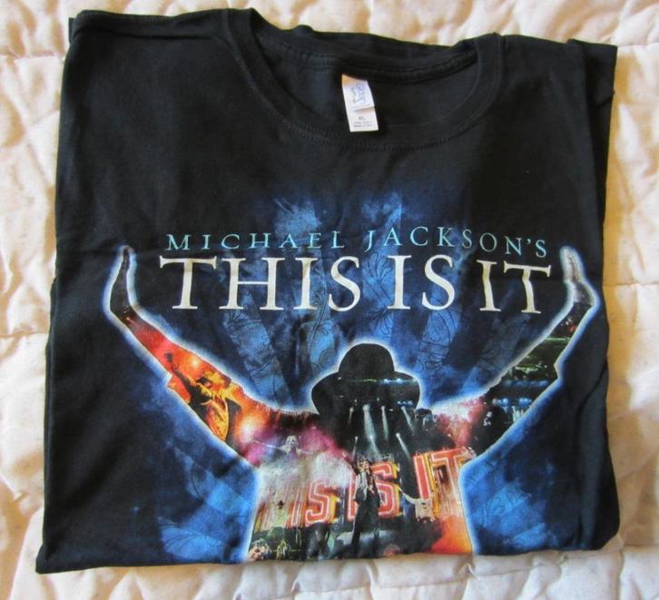 T-shirt Michael Jackson verschillende maten en opdruk, Kleding | Heren, Overige Herenkleding, Zo goed als nieuw, Ophalen of Verzenden