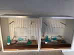 Vogelkooi in formica, Ophalen, Gebruikt, Kunststof, Vogelkooi