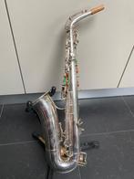 Verzilverde Emperor Artist Altsaxofoon (Vintage Stencil), Musique & Instruments, Enlèvement, Utilisé, Alto