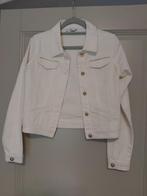 Gebroken wit jeansvestje maat 164 in uistekende staat, Ophalen, Nieuw, Meisje, Jas