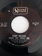 DANNY WILLIAMS.  FORGET HER FORGET HER. POPCORN 45T  UA 762, Utilisé, Enlèvement ou Envoi