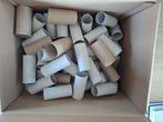 Knutselen: 100 wc rolletjes, Hobby en Vrije tijd, Ophalen of Verzenden, Zo goed als nieuw, Materiaal