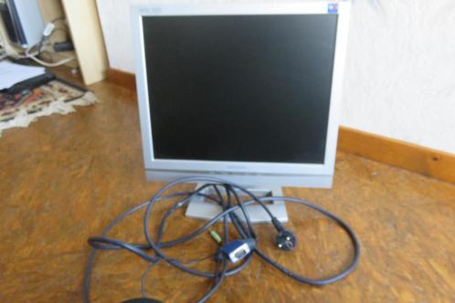 te koop 3x pc schermen, Informatique & Logiciels, Moniteurs, Utilisé, DVI, VGA, Enlèvement