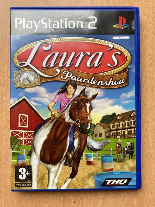 PS2 Laura's paardenshow, Games en Spelcomputers, Games | Sony PlayStation 2, Gebruikt, Avontuur en Actie, 1 speler, Vanaf 3 jaar