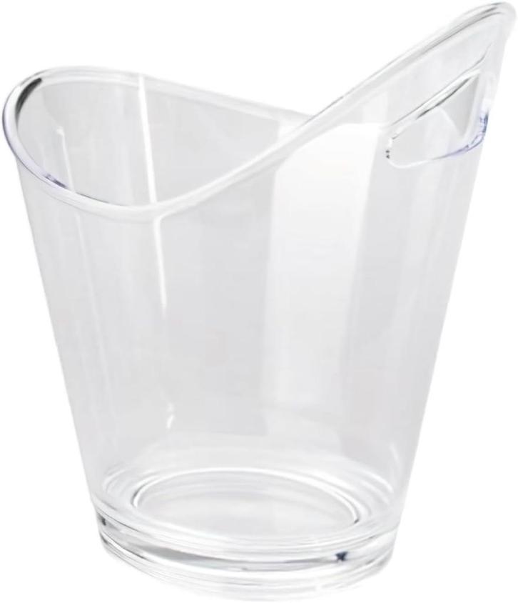 ijsemmer - Champagnekoeler – 4.5L Acryl | Nieuw Op=Op deal, Huis en Inrichting, Emmers, Nieuw, Kunststof, Met handgreep, Ophalen of Verzenden