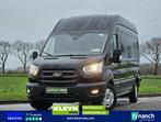 Ford TRANSIT 2.0 L3H3 RWD Navi!, Auto's, Zwart, Bedrijf, Cruise Control, Ford