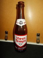 VIEUX TEMPS-Mont St. Guibert - bedrukte oude fles 33cl -1, Verzamelen, Ophalen of Verzenden, Zo goed als nieuw, Flesje(s), Leffe