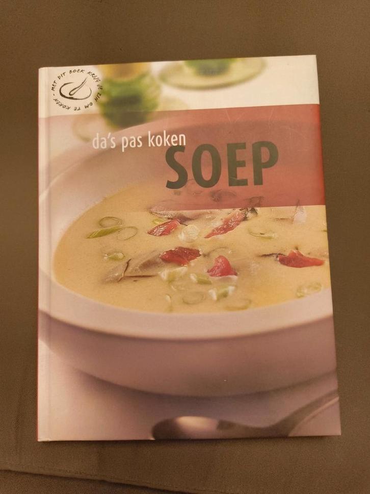 Soep, Livres, Livres de cuisine, Comme neuf, Enlèvement ou Envoi