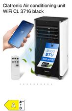 Clatronic zwart-witte wifi-airconditioner, Ophalen, Gebruikt, Afstandsbediening