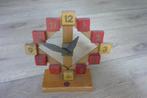 Vintage houten oefenklok Sio, Ophalen of Verzenden, Gebruikt