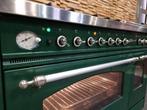 🔥 Poêle Boretti de luxe 120 cm vert + Coupe de Feu en acier, Electroménager, Cuisinières, Comme neuf, 5 zones de cuisson ou plus