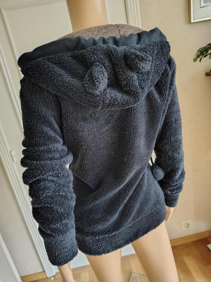 Warme teddy beer trui van sublevel, Kleding | Dames, Truien en Vesten, Zo goed als nieuw, Maat 36 (S), Blauw, Verzenden