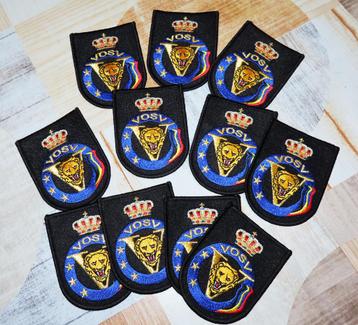 Geborduurde badge Oud Strijders en Veteranen