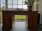 Teakhout Bureau, Huis en Inrichting, Bureaus, Ophalen, Zo goed als nieuw, Bureau