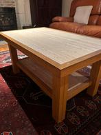 Salontafel eik en travertein, Enlèvement, Utilisé