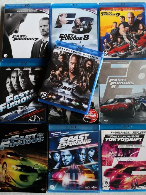 Blu-ray set fast and the furious 1,2,3,4,5,6,7,8,9,10, Cd's en Dvd's, Blu-ray, Ophalen of Verzenden