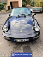 Porsche 964 Carrera 2 | 1990 | Route 66 Auctions, Auto's, Zwart, Bedrijf, Overige carrosserie, Porsche