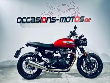 Triumph Speed Twin 1200 - 2023 - 1.360km!! - Garantie 1 an beschikbaar voor biedingen
